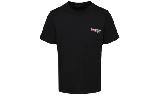 Balenciaga crew-neck logo-print T-shirt