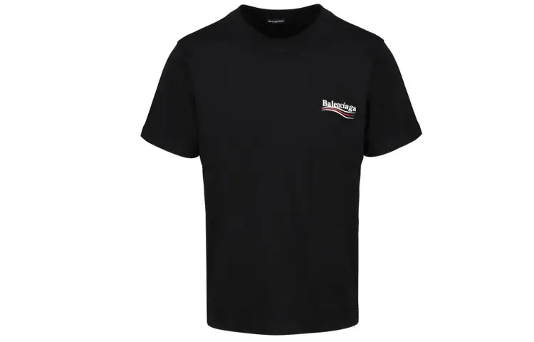 Balenciaga crew-neck logo-print T-shirt