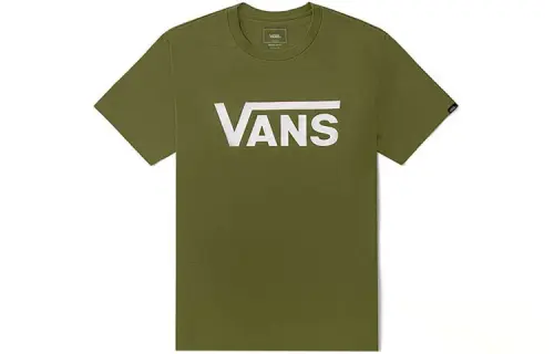 Vans Flying V T Shirt Men's Army Green