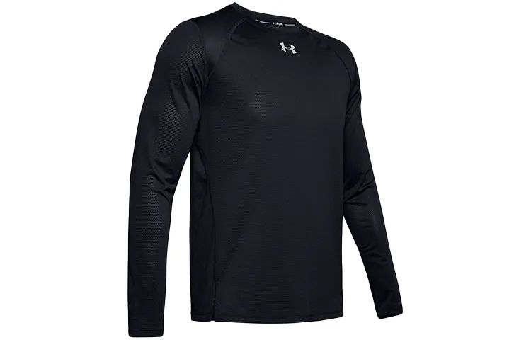 Under Armour Long Sleeved T Shirt Men's Black