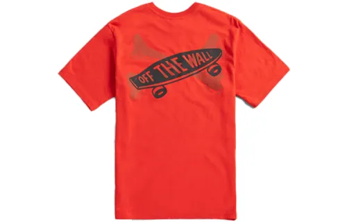 Vans X Wtaps Co branded Series T Shirt Unisex Orange