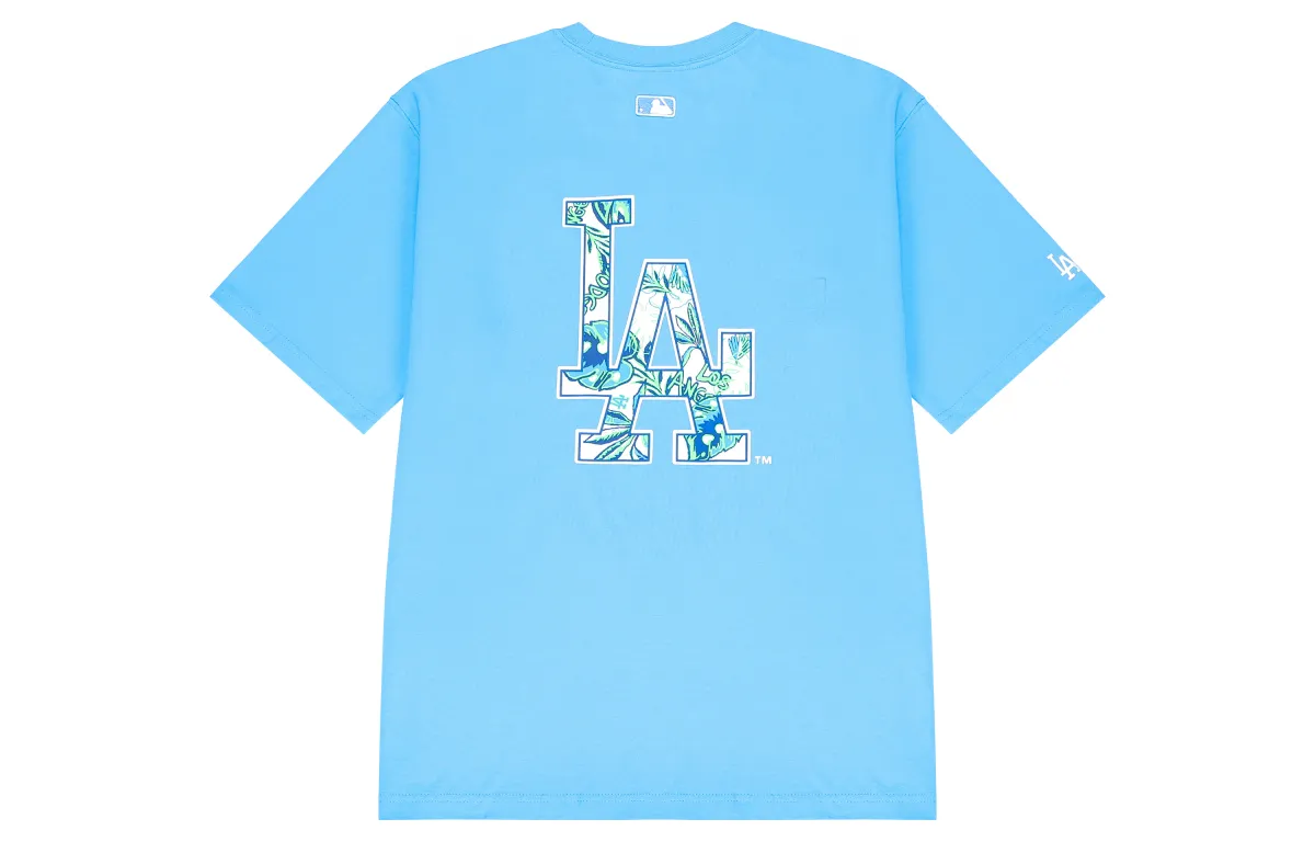 MLB SS22 Set in Sleeve T Shirt Unisex Blue
