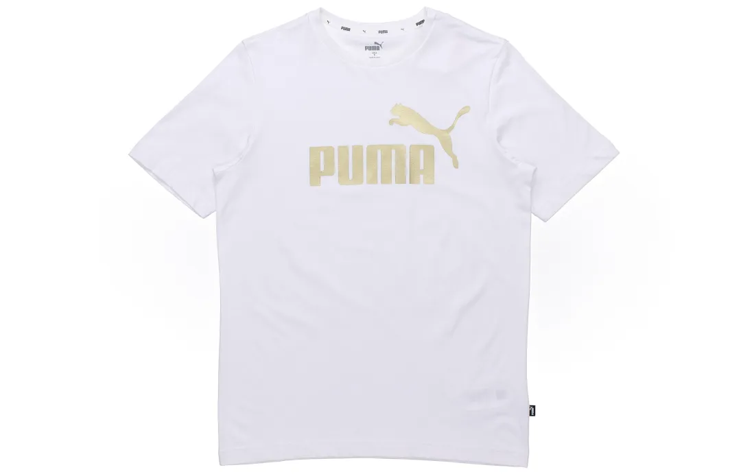 PUMA Set-in Sleeve T-Shirt Men's Puma White