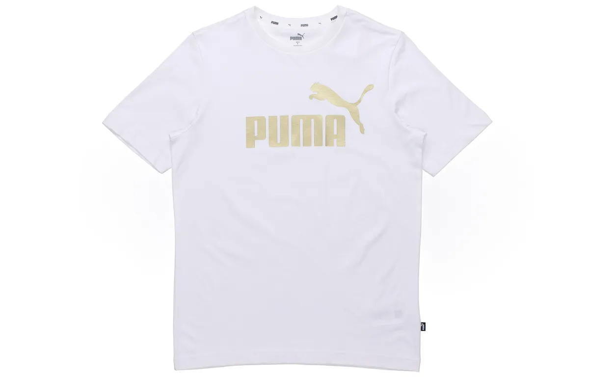 PUMA Set-in Sleeve T-Shirt Men's Puma White