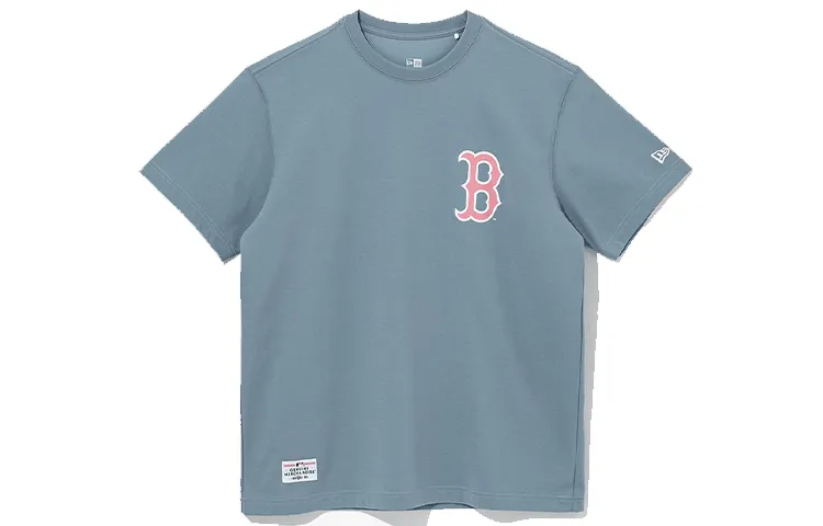 New Era SS22 T Shirt Men's Gray Blue