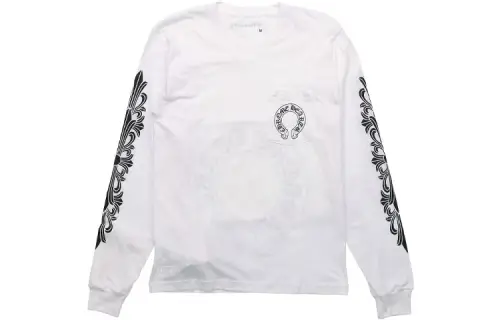 Chrome Hearts Floral Horseshoe L/S T shirt