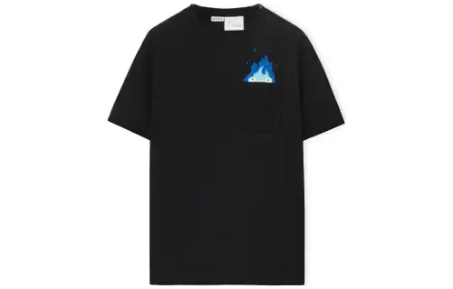 LOEWE T Shirts Unisex Black Crew Neck Moderate Straight Fit