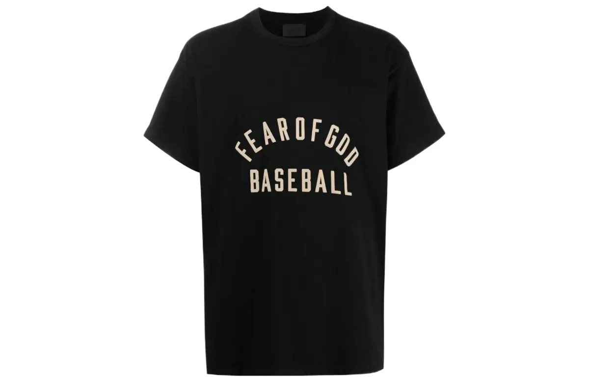 Fear of God Baseball T-shirt Black