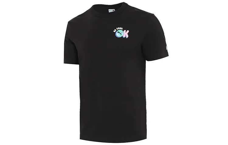 PUMA Drop Shoulder Sleeve T-Shirt Men's Black