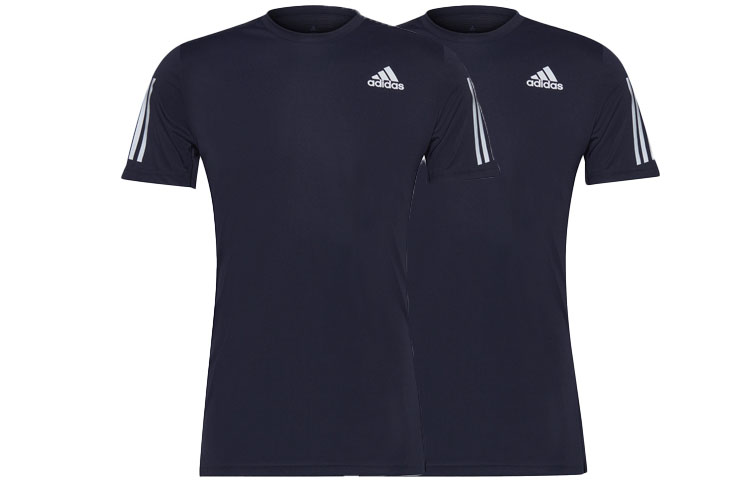 Adidas Running T Shirts Men’s Crew Neck Moderate Straight Fit