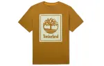 Timberland T Shirts Men's Wheat Crew Neck Moderate Straight Fit
