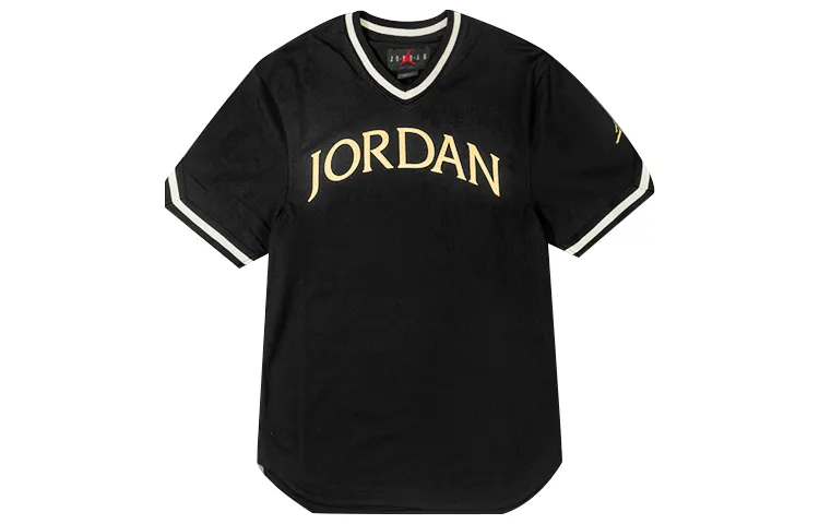 Jordan T Shirts Men's Crew Neck Moderate Straight Fit