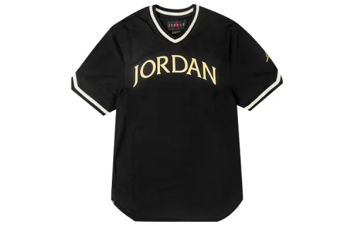 Jordan T Shirts Men's Crew Neck Moderate Straight Fit