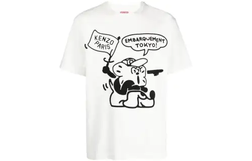 KENZO Boke Boy Travels Crewneck T-Shirt