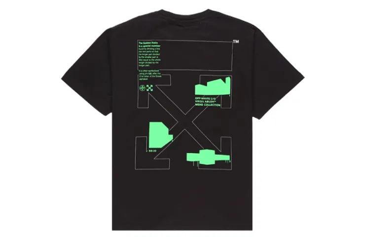 OFF WHITE SS20 T Shirt Loose Fit Men's