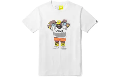 Vans T Shirts Unisex Crew Neck Moderate Straight Fit