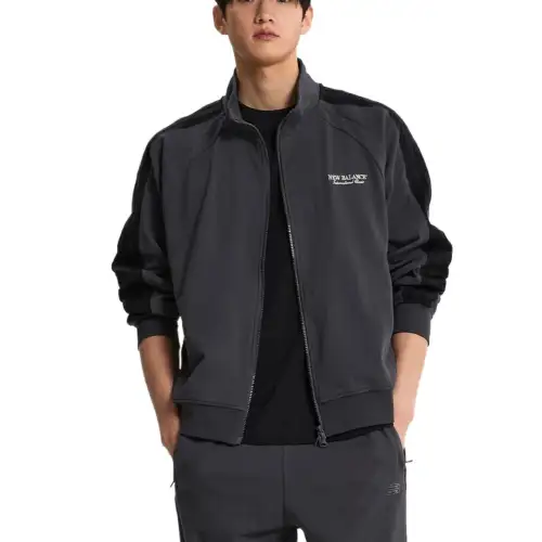 New Balance SS25 Jacket Unisex Charcoal