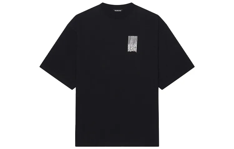 Balenciaga Wide Fit Barcode T Shirt