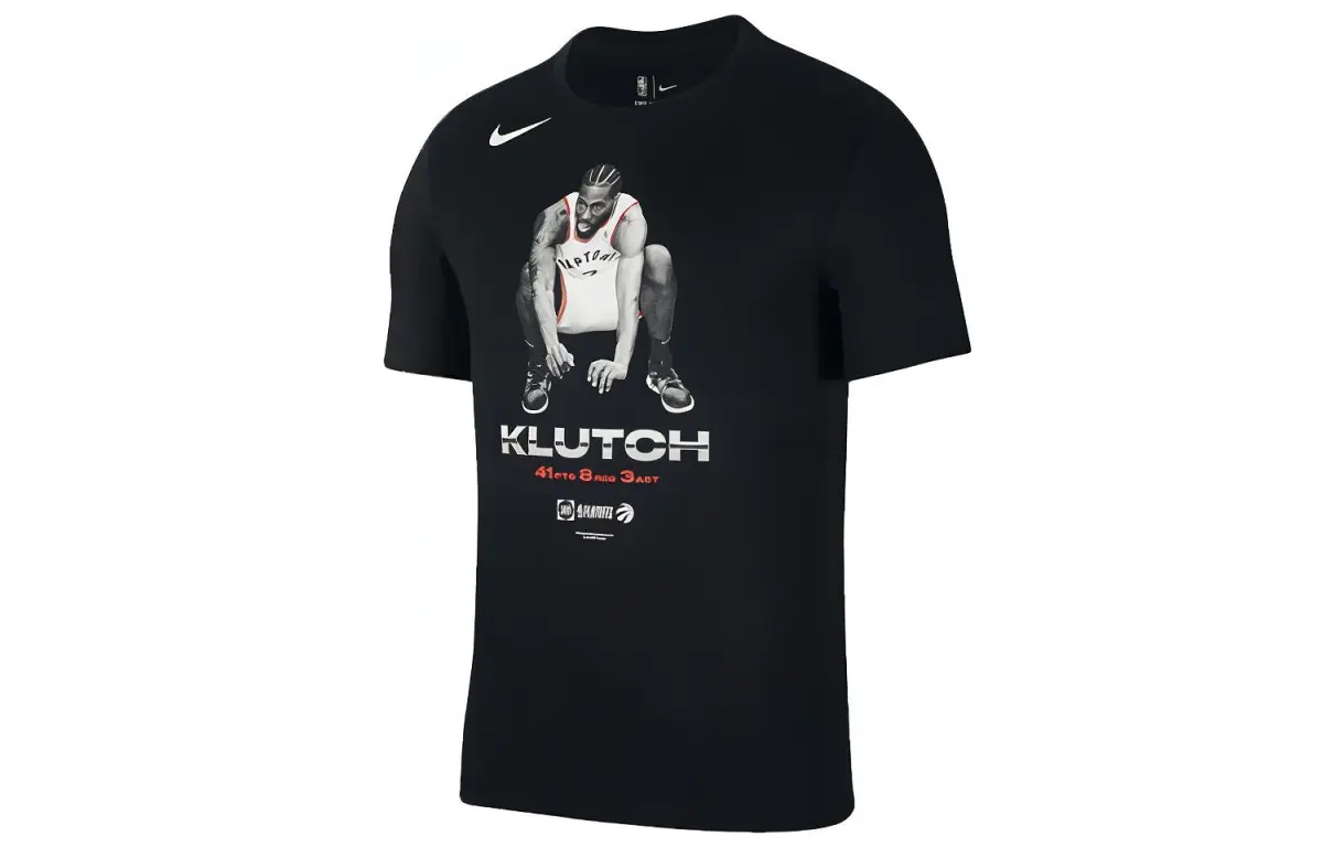 Nike T-Shirts Men's Crew Neck Moderate Straight Fit