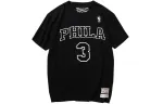 Mitchell Ness T Shirt Unisex Black