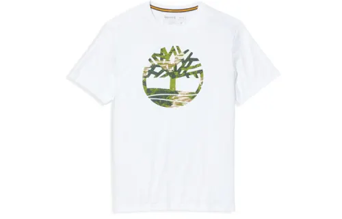 Timberland Set in Sleeve T Shirt Men's White