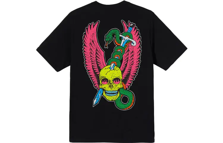 Stussy T Shirts Unisex Crew Neck Moderate Straight Fit