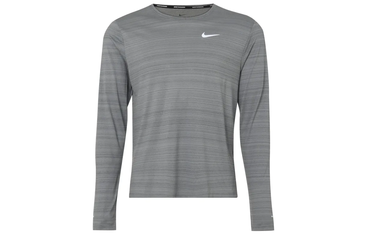 Nike Running T Shirt Men's Smoke Gray