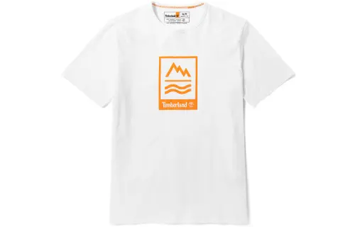Timberland T Shirt American Vintage Men's White