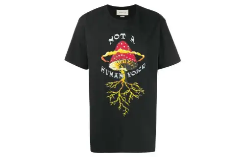 GUCCI Logo Crew Neck T shirt