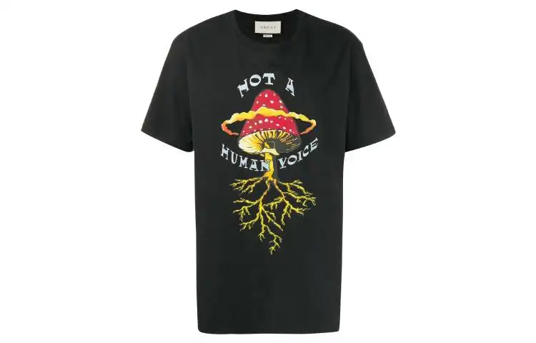 GUCCI Logo Crew Neck T shirt