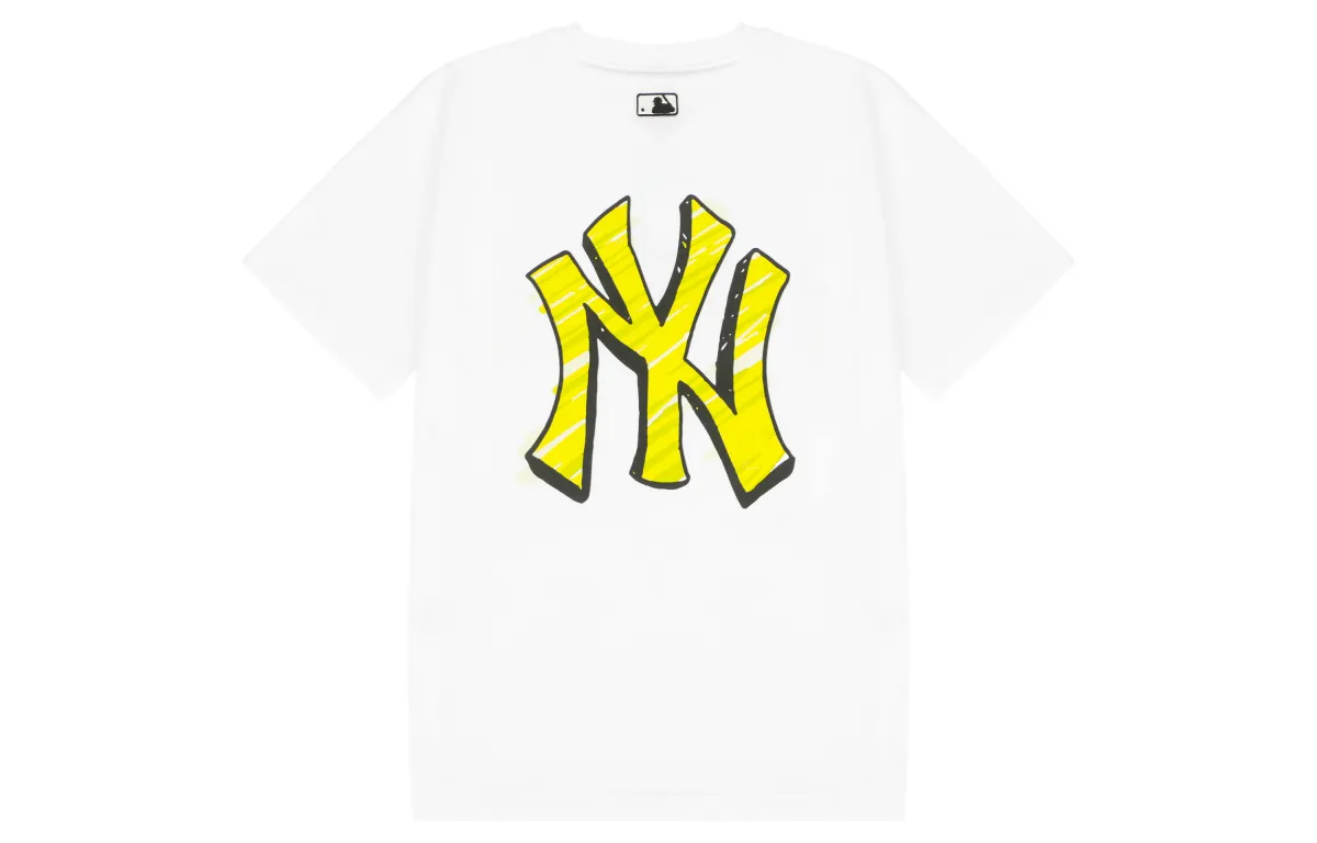 MLB Set-in Sleeve T-Shirt Unisex White