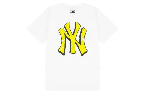 MLB Set-in Sleeve T-Shirt Unisex White