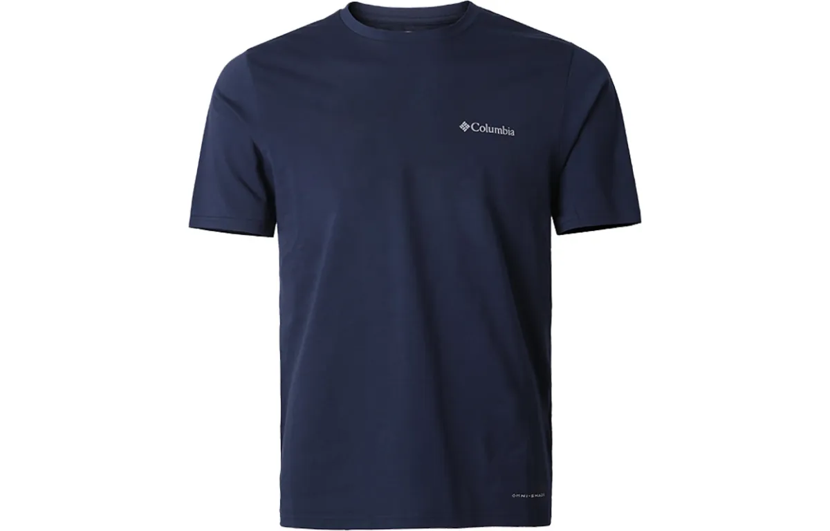 Columbia Sun Trek T Shirt Unisex Blue