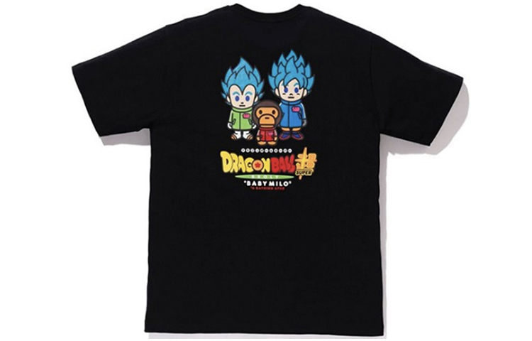 Bape X Dragonball Super Son Goku & Vegeta Tee