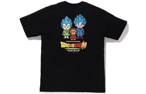 Bape X Dragonball Super Son Goku & Vegeta Tee