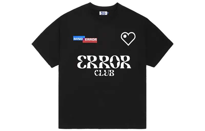 MIND ERROR T Shirts Unisex Crew Neck Moderate