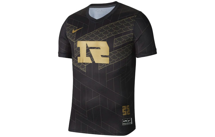 Мужская футболка Nike x LPL RNG (золотая) — фото 1