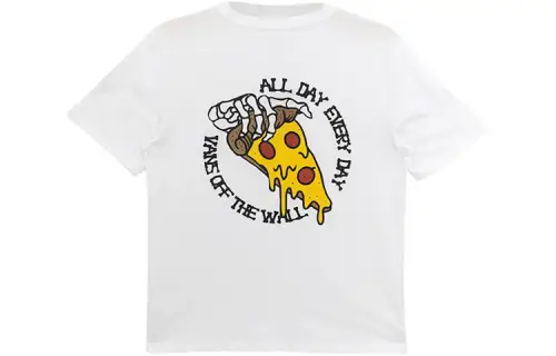 Vans T Shirts Men's White Moderate