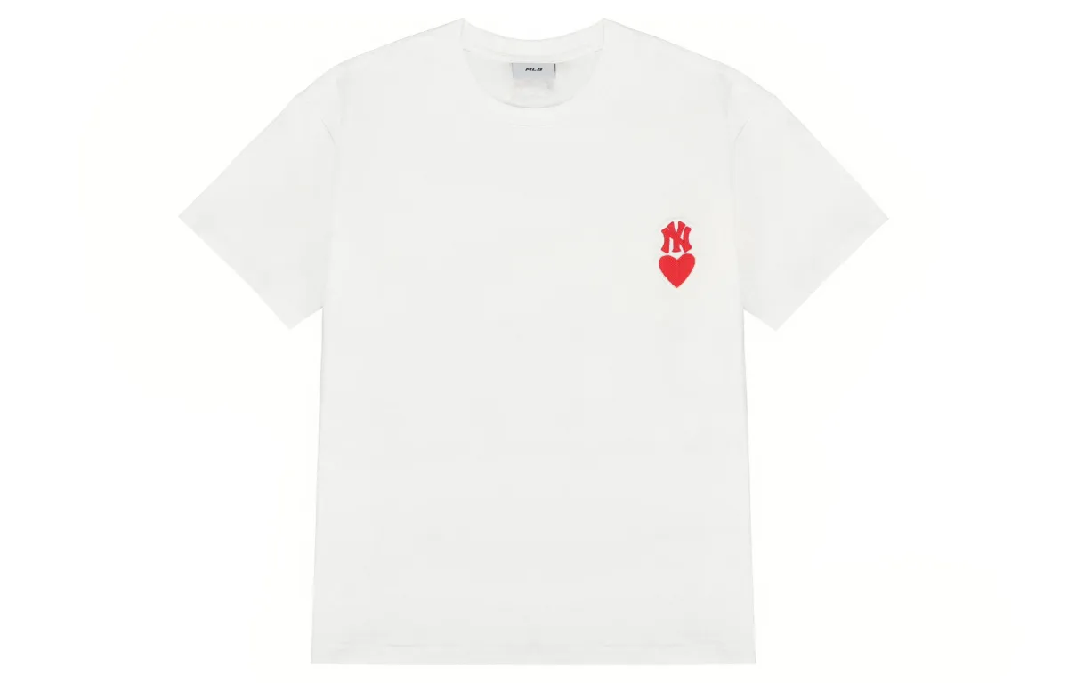 MLB Set-in Sleeve T-Shirt Unisex White