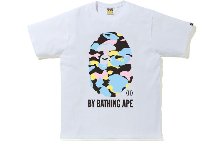 Bape New Multi Camo By Bathing Ape Tee