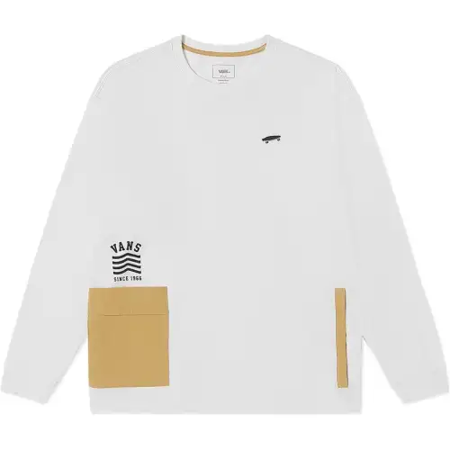 Vans T Shirts Unisex White Crew Neck Moderate