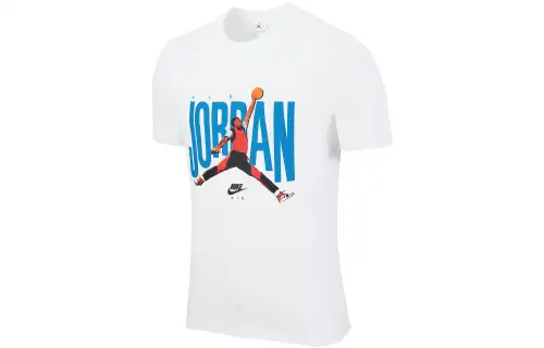 Jordan Set-in Sleeve T-Shirt Men's White