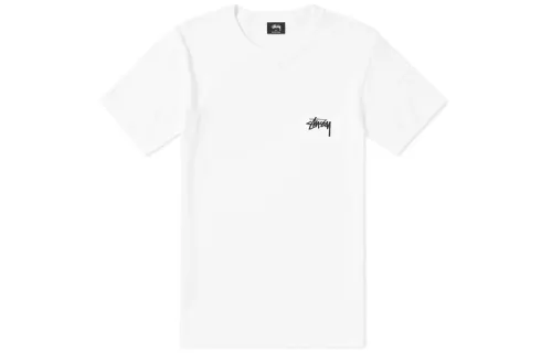 Stussy T Shirts Men's Crew Neck Moderate Straight Fit