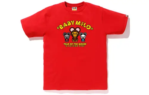 Bape Year Of The Mouse Baby Milo Tee
