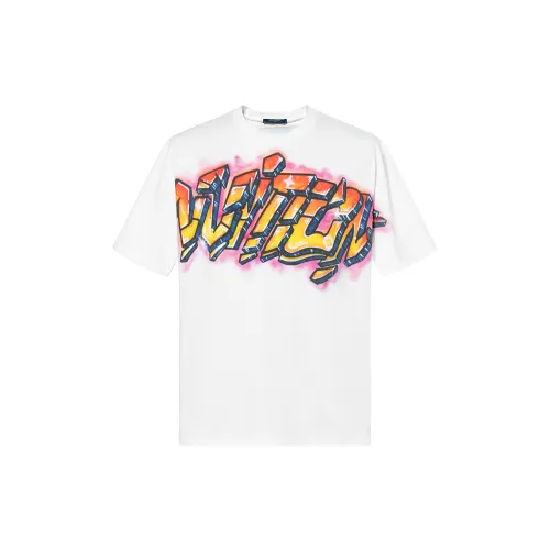 Louis Vuitton grafitti-print T-shirt