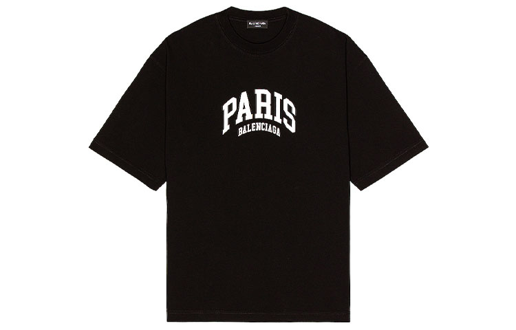 Balenciaga Mens Cities Paris Medium Fit T shirt