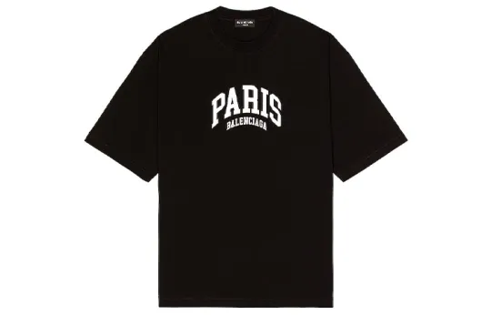 Balenciaga Mens Cities Paris Medium Fit T shirt