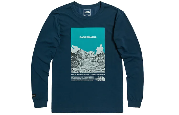 THE NORTH FACE T Shirt Men's Blue