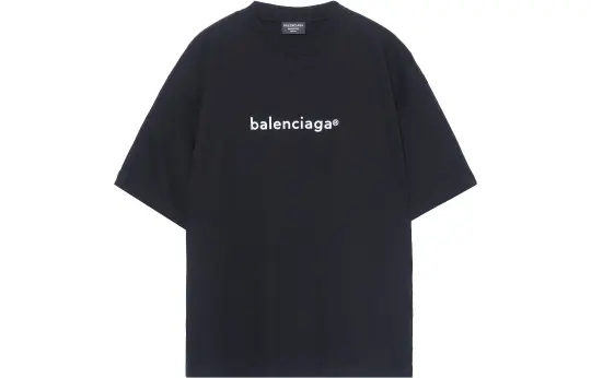 Balenciaga Mens New Copyright Medium Fit T shirt