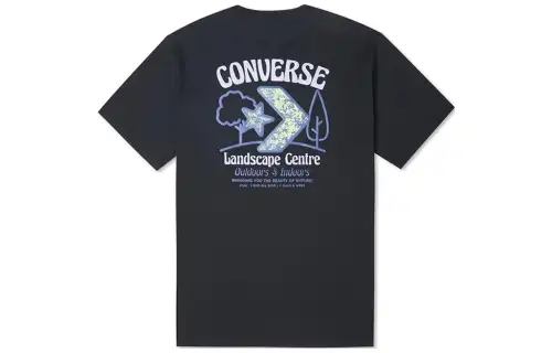 Converse Set-in Sleeve T-Shirt Men's Black
